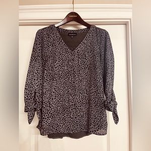 Animal print top